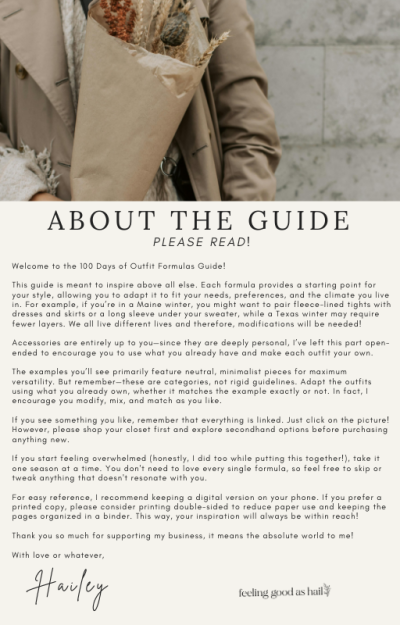 100 Outfit Formulas - Image 5